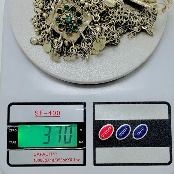 Multi-Strand Necklace, Oversized Handmade Kuchi Necklace - Picture 10 of 10